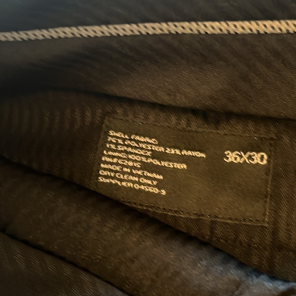 JF j. Ferrar - men’s gray dress pants 36x30 - Picture 4 of 9